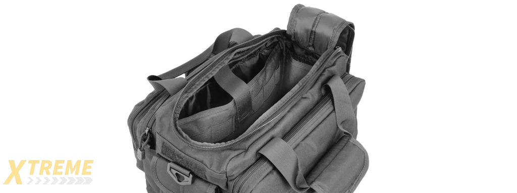 NYLON RANGE BAG FOR SHOOTING AND TRAINING • DURABLE TACTICAL RANGE BAG WITH POCKETS