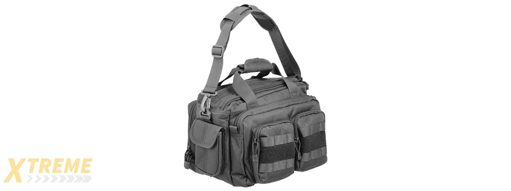 NYLON RANGE BAG FOR SHOOTING AND TRAINING • DURABLE TACTICAL RANGE BAG WITH POCKETS