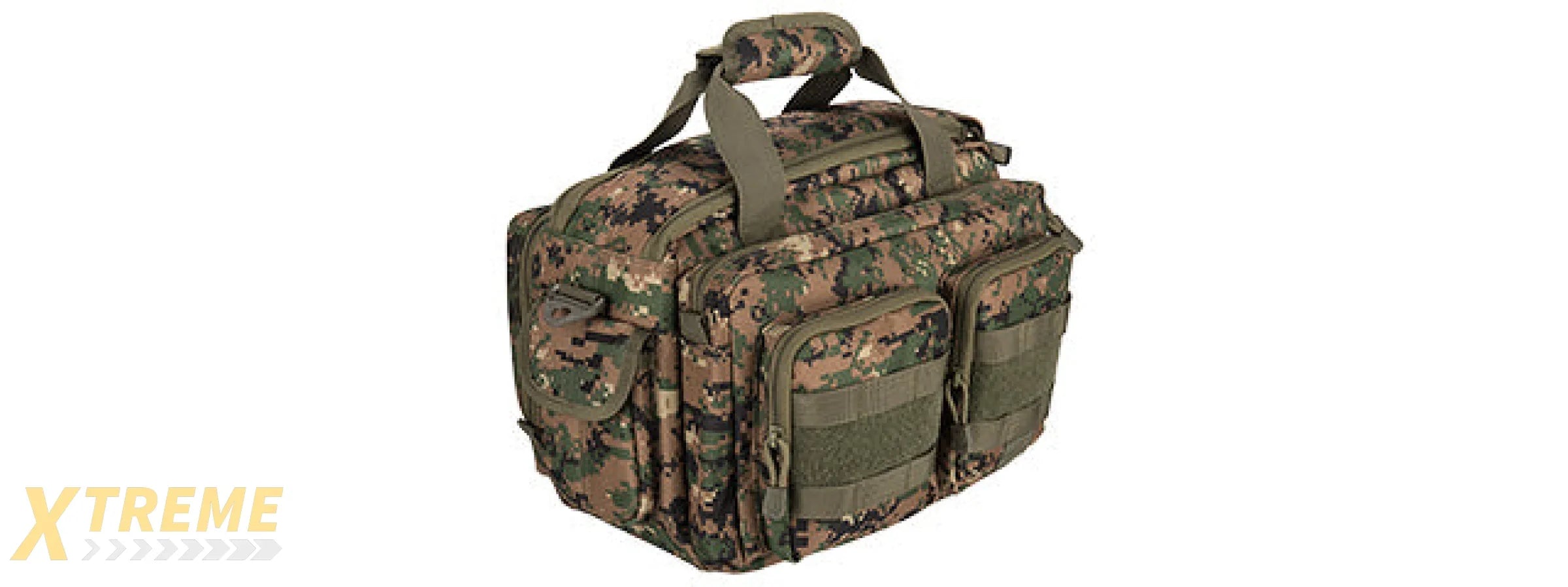 NYLON RANGE BAG FOR SHOOTING AND TRAINING • DURABLE TACTICAL RANGE BAG WITH POCKETS