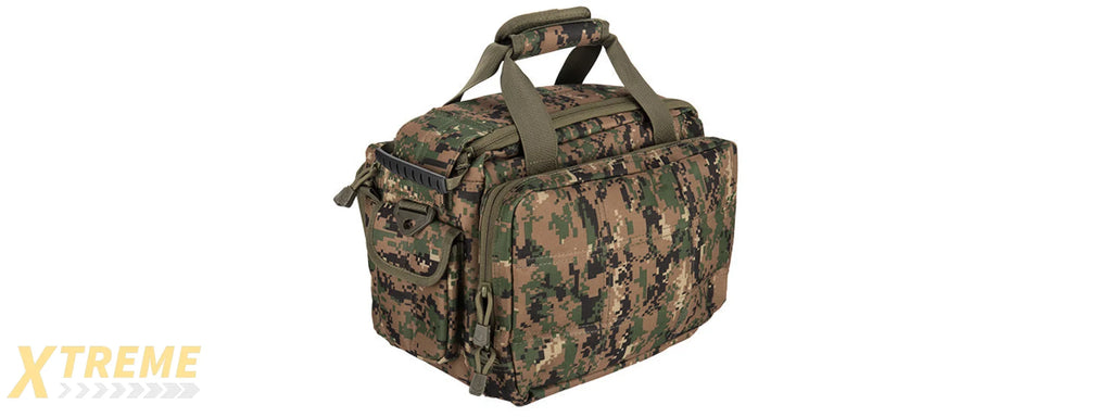 NYLON RANGE BAG FOR SHOOTING AND TRAINING • DURABLE TACTICAL RANGE BAG WITH POCKETS