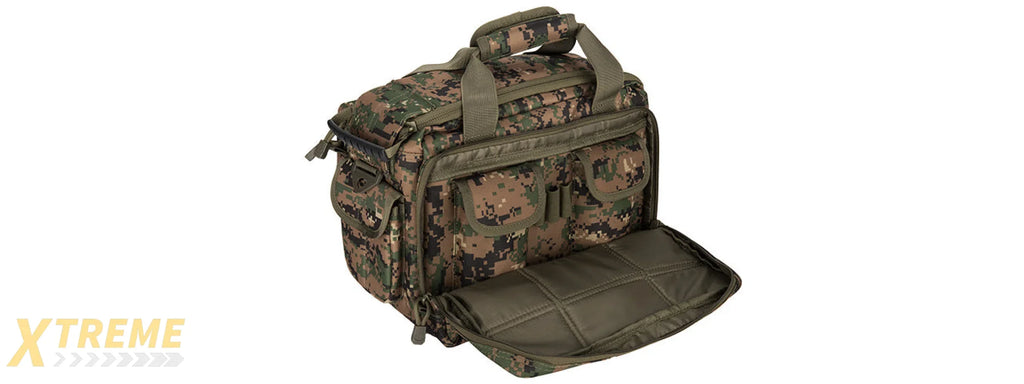 NYLON RANGE BAG FOR SHOOTING AND TRAINING • DURABLE TACTICAL RANGE BAG WITH POCKETS