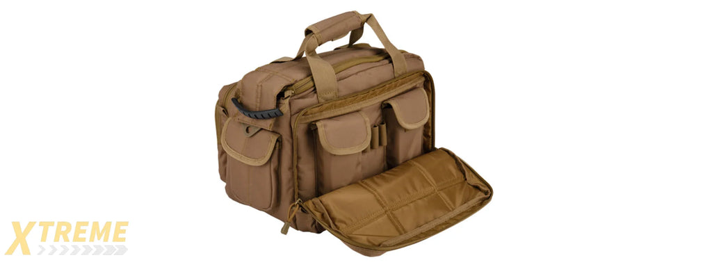 NYLON RANGE BAG FOR SHOOTING AND TRAINING • DURABLE TACTICAL RANGE BAG WITH POCKETS