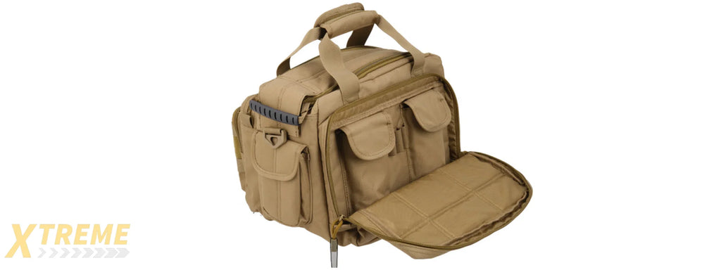 NYLON RANGE BAG FOR SHOOTING AND TRAINING • DURABLE TACTICAL RANGE BAG WITH POCKETS