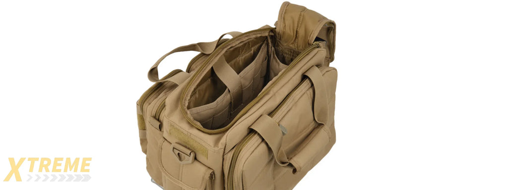NYLON RANGE BAG FOR SHOOTING AND TRAINING • DURABLE TACTICAL RANGE BAG WITH POCKETS