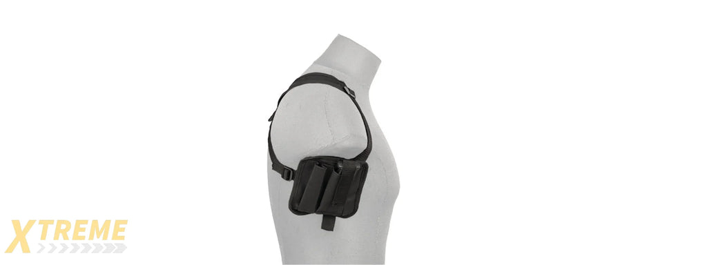 CA-L130 SINGLE PISTOL SHOULDER HOLSTER (BK)