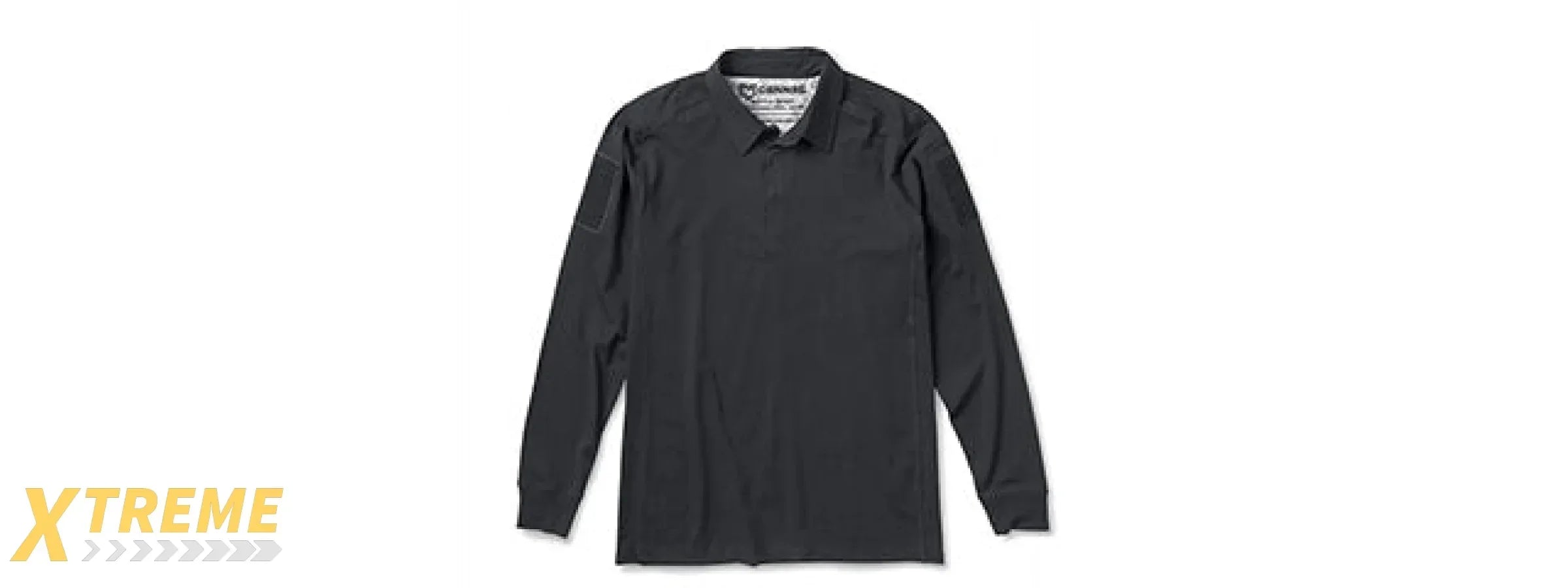Cannae Professional Operator Long Sleeve Spandex Polo Shirt Performance Tactical Shirt