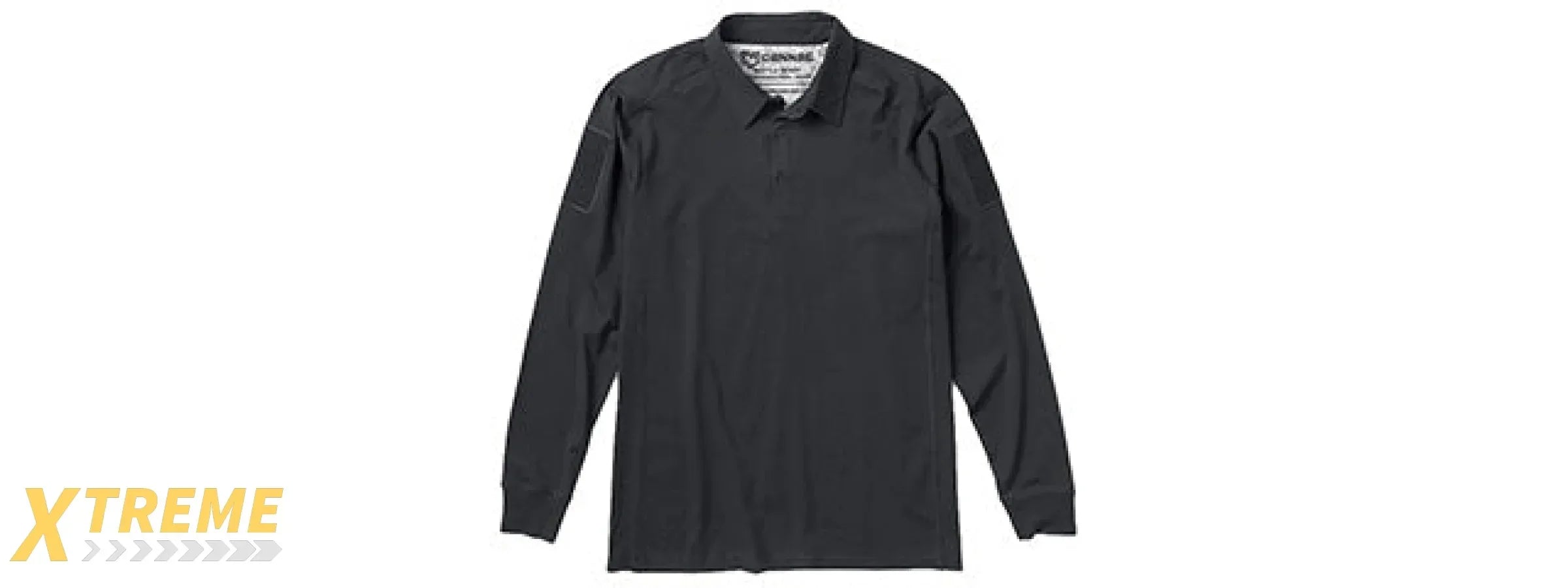 Cannae Professional Operator Long Sleeve Spandex Polo Shirt Performance Tactical Shirt
