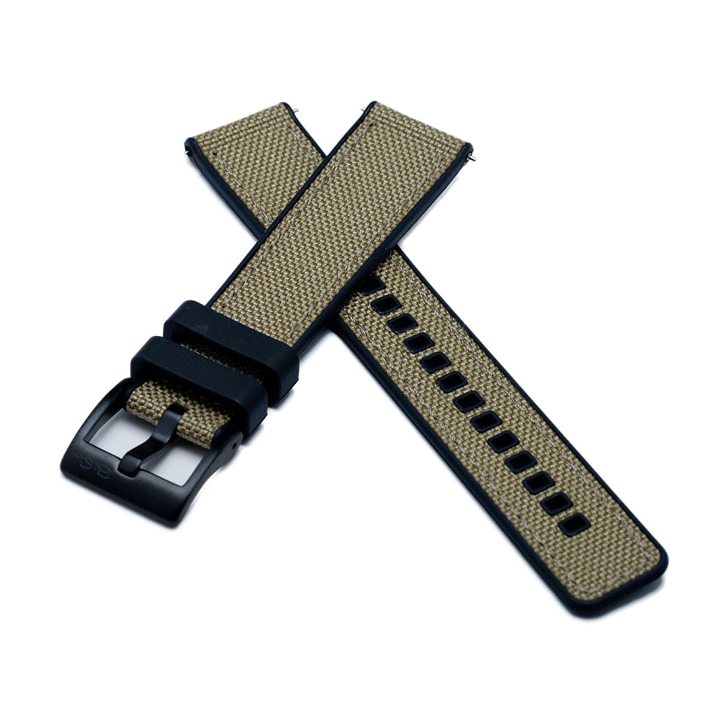 Canvas & Rubber - Tan