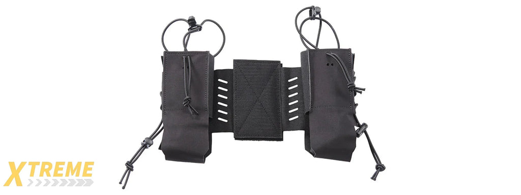 Chest Rig Tactical Assaulter Radio Pouches - Durable MOLLE Compatible Field Gear