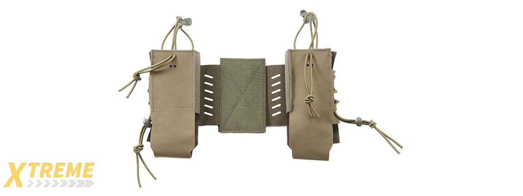 Chest Rig Tactical Assaulter Radio Pouches - Durable MOLLE Compatible Field Gear