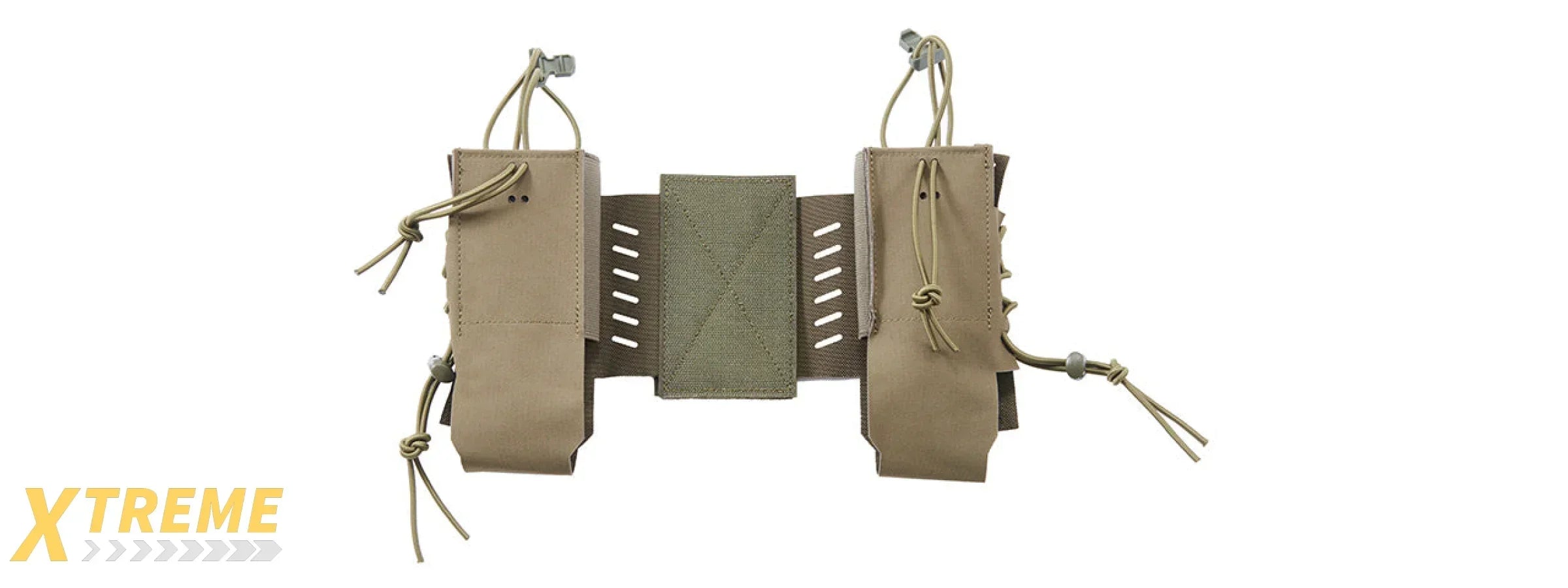 Chest Rig Tactical Assaulter Radio Pouches - Durable MOLLE Compatible Field Gear