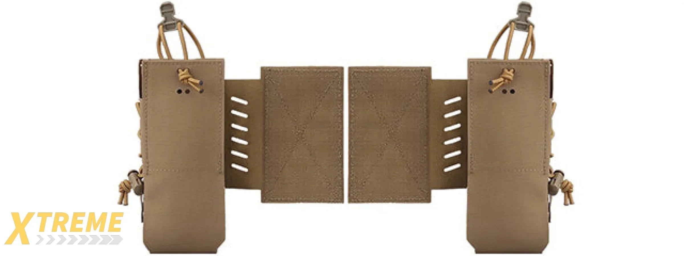 Chest Rig Tactical Assaulter Radio Pouches - Durable MOLLE Compatible Field Gear