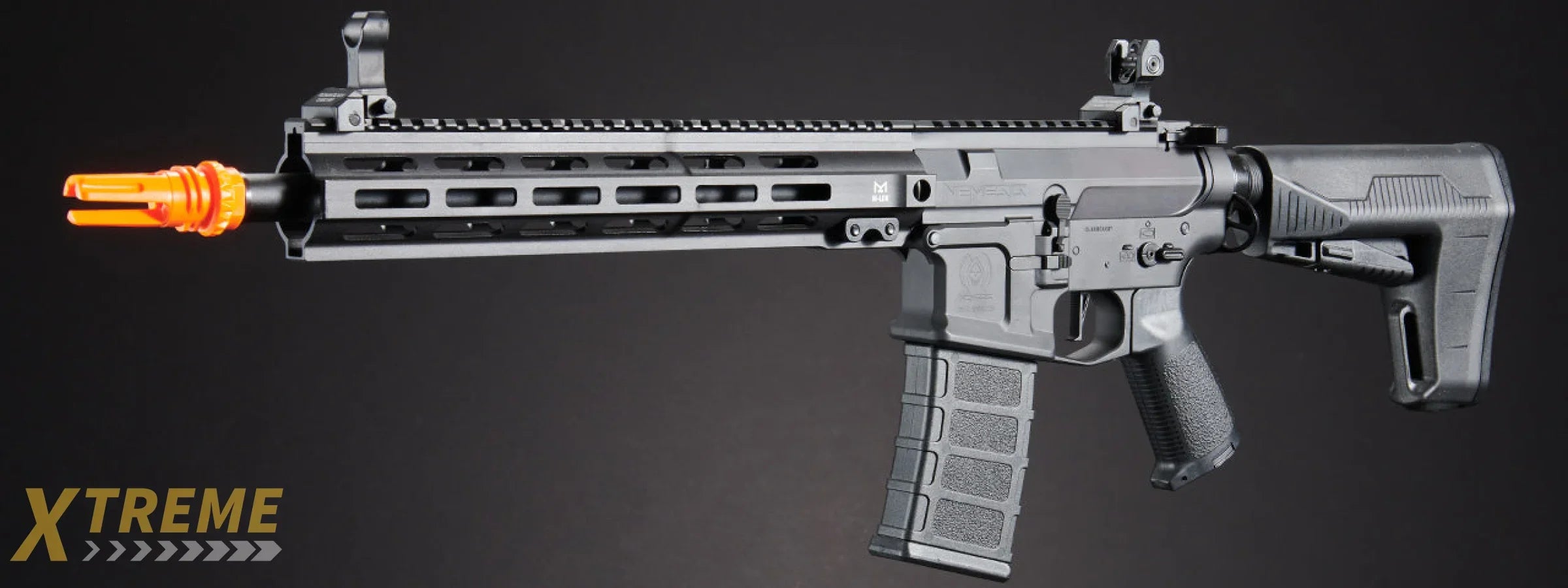 Classic Army Nemesis LS12 M4 Carbine AEG w/ BAS Stock (BLACK)