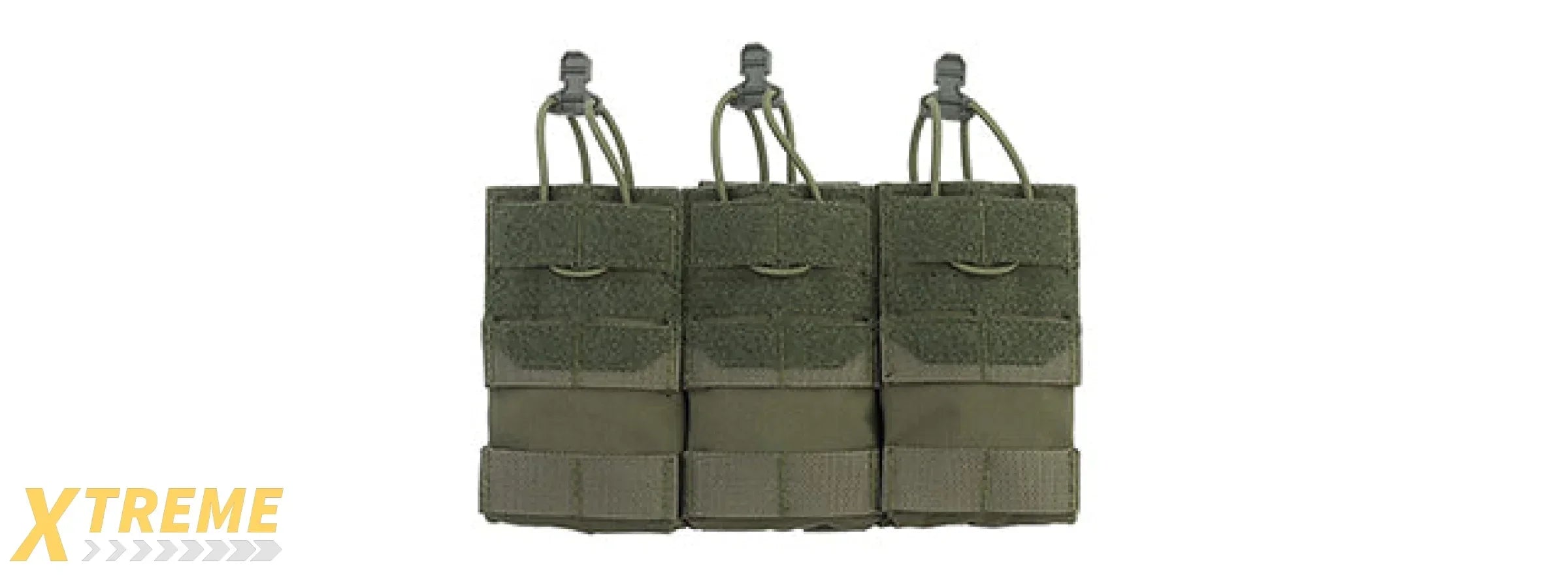 Code 11 Dual Purpose 5.56 Triple Magazine Pouch - Low Profile Tactical Magazine Carrier