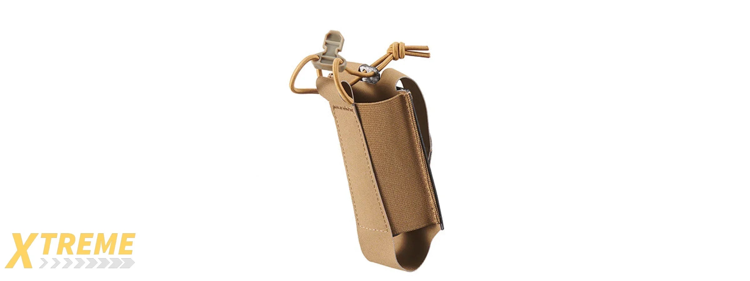 Code 11 Single Elastic AR Mag Pouch - Rugged Tactical Magazine Carrier, MOLLE Compatible
