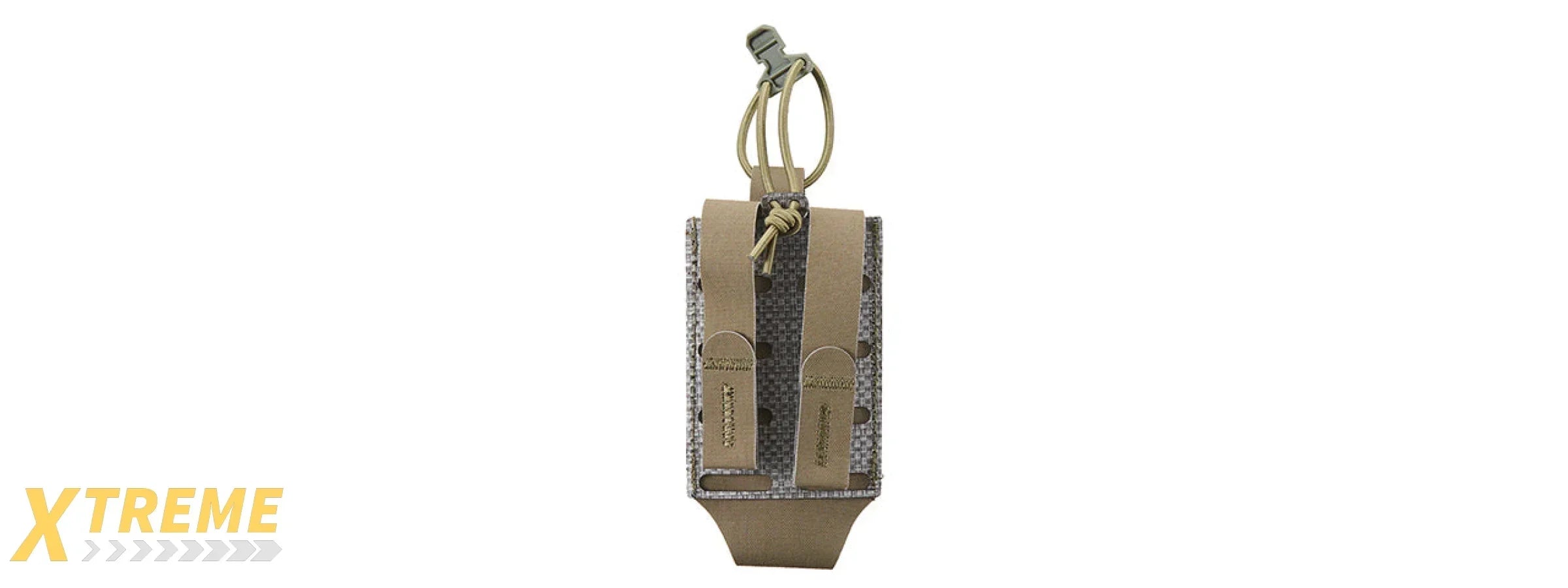 Code 11 Single Elastic AR Mag Pouch - Rugged Tactical Magazine Carrier, MOLLE Compatible