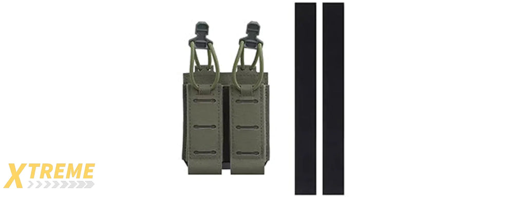 Code 11 Tactical 2.0 Assaulter Double Pistol Magazine Pouch - Tactical Accessory