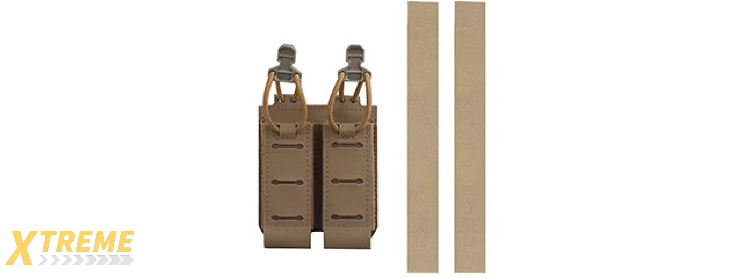 Code 11 Tactical 2.0 Assaulter Double Pistol Magazine Pouch - Tactical Accessory