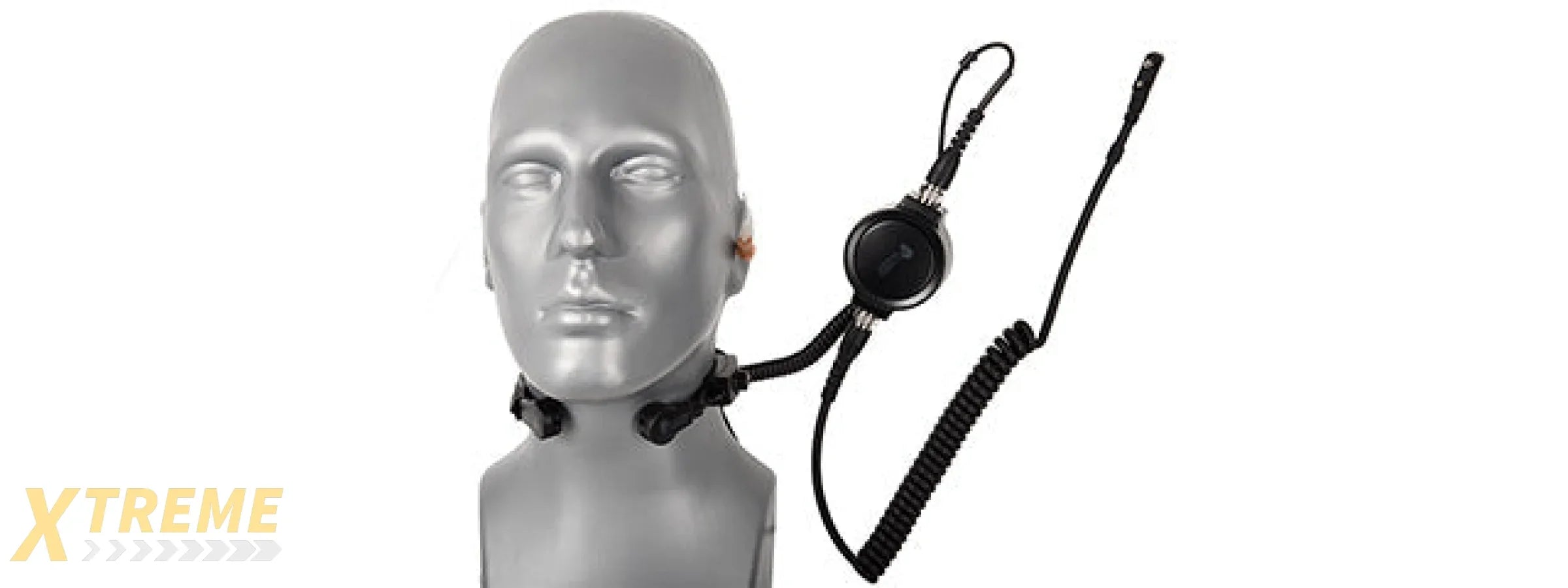 Code Red ASSAULT Tactical Throat Mic Headsets w/ Kenwood 2 Pin Connector
