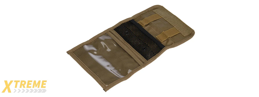 CODE11 TACTICAL FORWARD OPENING ADMIN POUCH MOLLE ATTACHMENT ORGANIZER GEAR