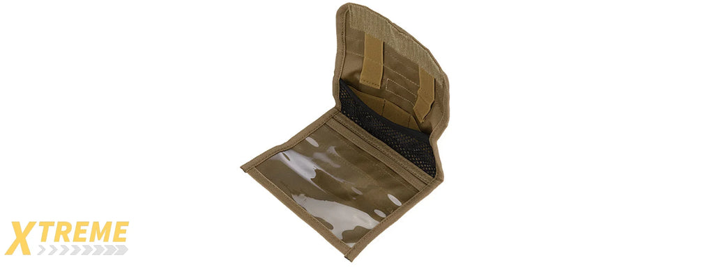 CODE11 TACTICAL FORWARD OPENING ADMIN POUCH MOLLE ATTACHMENT ORGANIZER GEAR