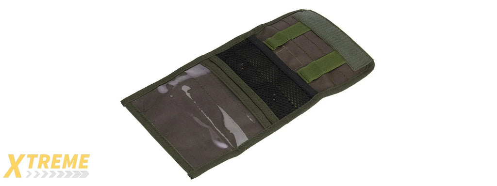 CODE11 TACTICAL FORWARD OPENING ADMIN POUCH MOLLE ATTACHMENT ORGANIZER GEAR