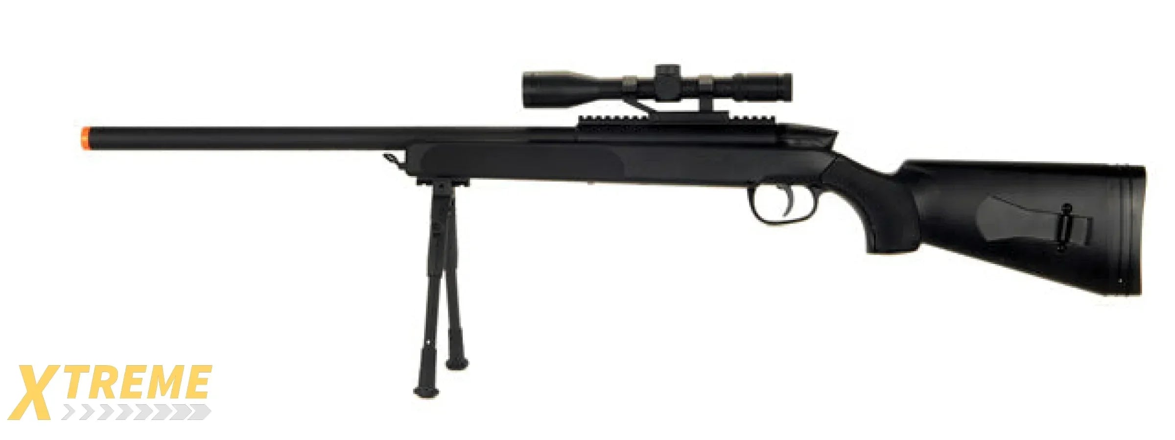 CYMA MK51 Bolt Action Airsoft Spring Sniper Rifle w/ Scope & Bipod Full Kit