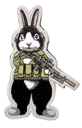 Tactical Rabbit - Embroidered Patch