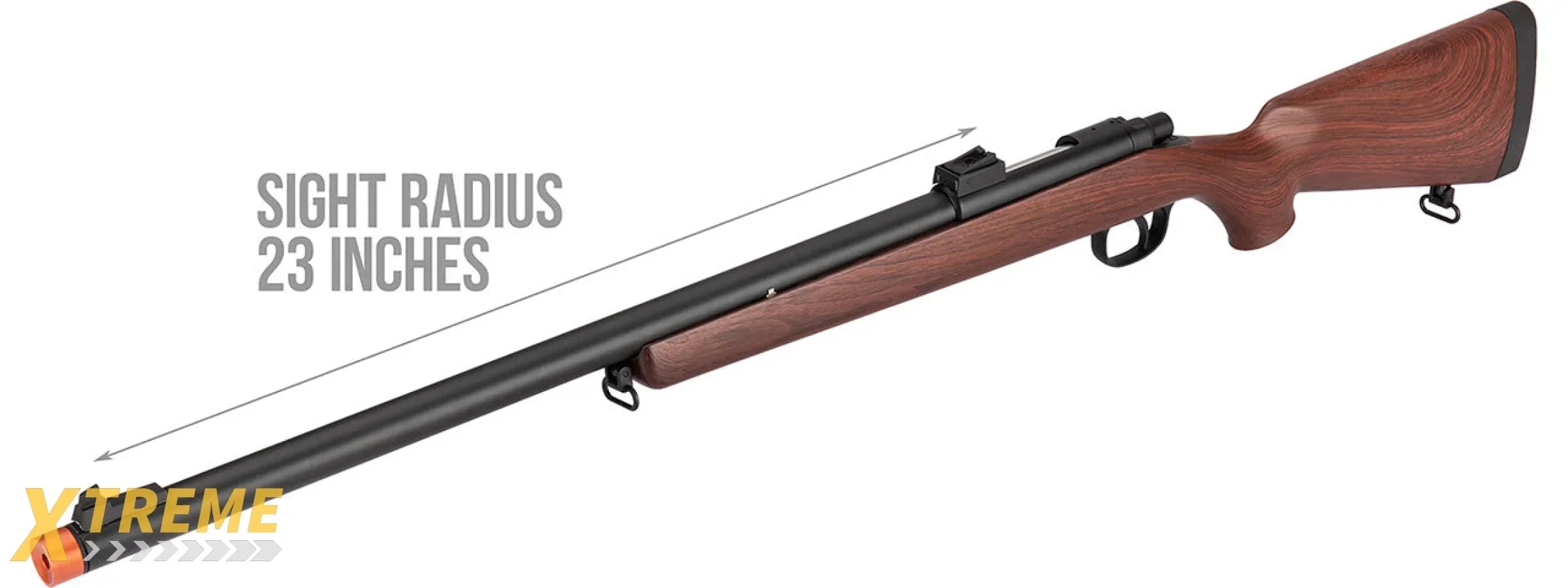 Double Bell VSR-10 Airsoft Bolt Action Sniper Rifle - Full-Size Precision Replica