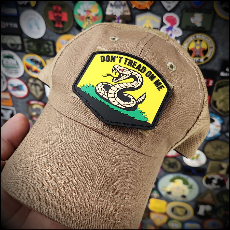 V.2.0 - Don't Tread On Me - 3 Inch - PVC Patch