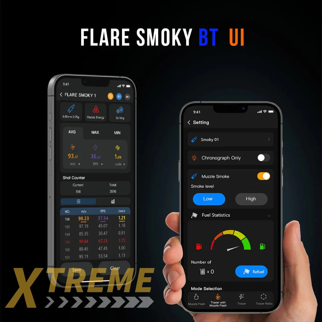 E-Shooter Flare Smoky BT Tracer Unit