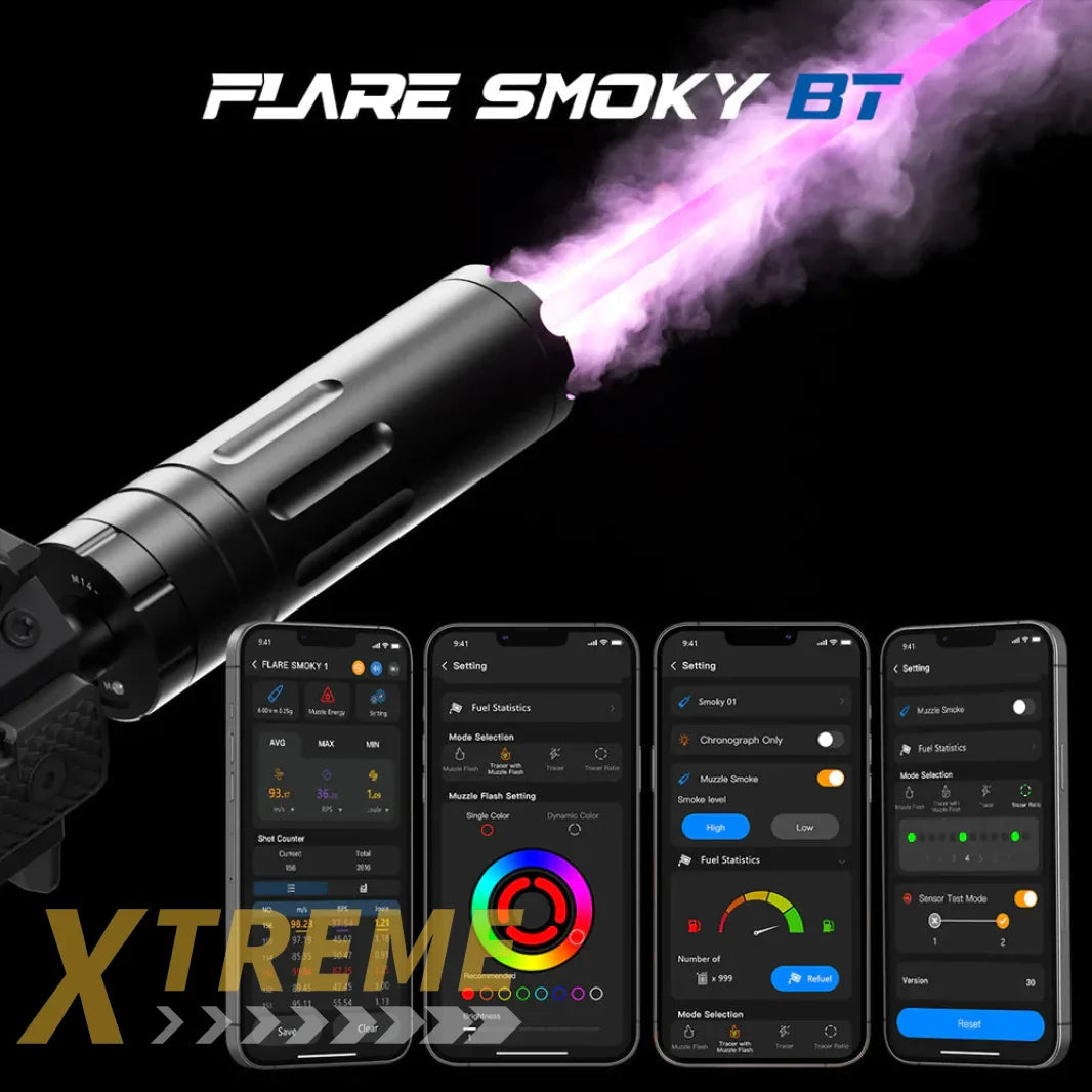 E-Shooter Flare Smoky BT Tracer Unit