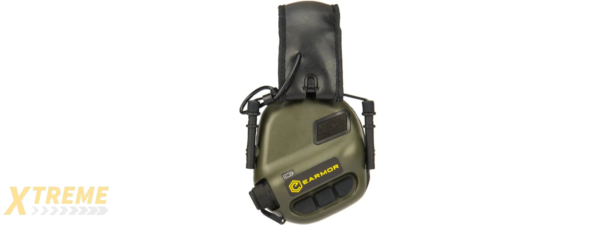 EARMOR M31 ELECTRONIC HEARING HEADPHONES W/ NATO INPUT - FOLIAGE GREEN