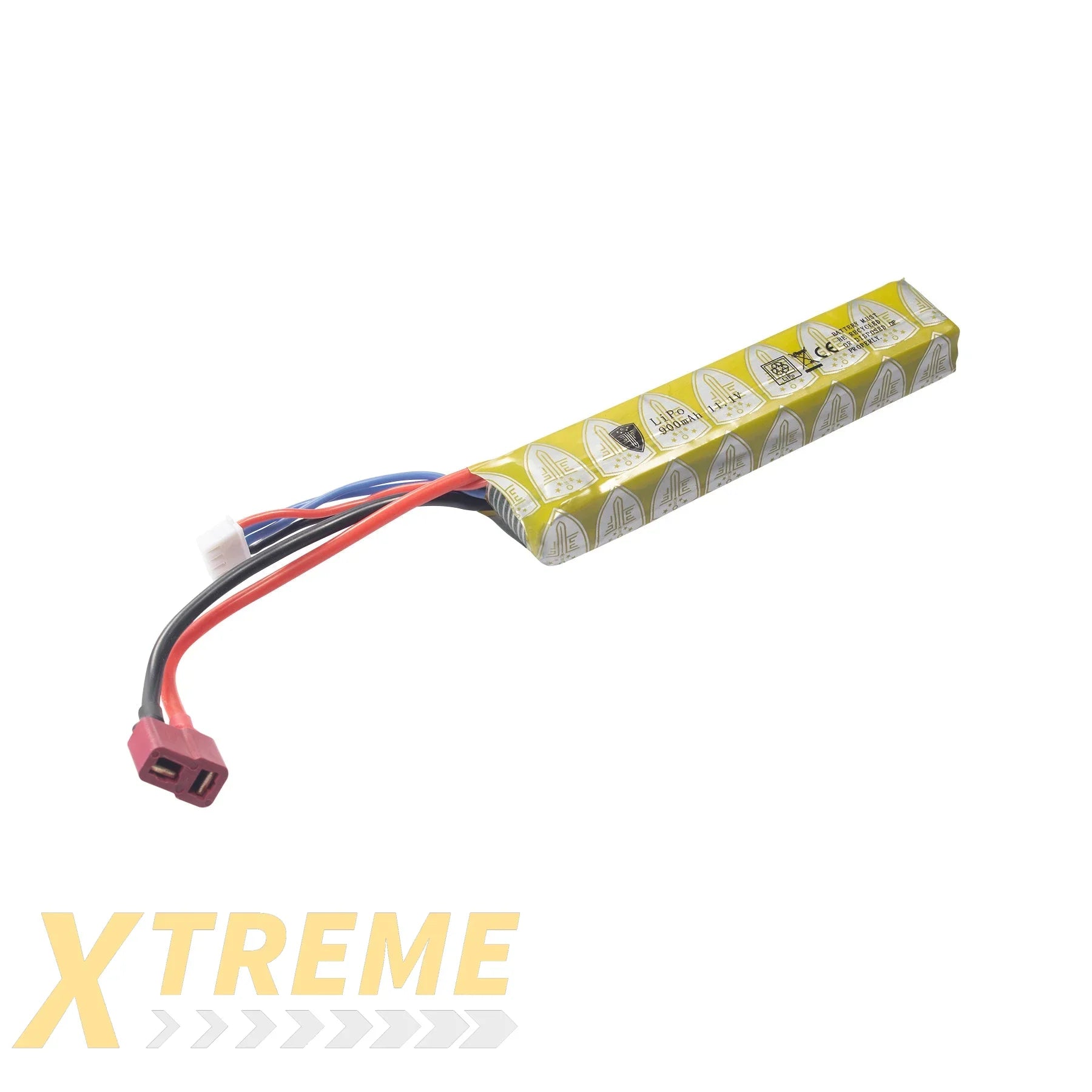 EF 111V LIPO 900 MAH 15C STICK BATTERY DEANS WIRED-FEMALE