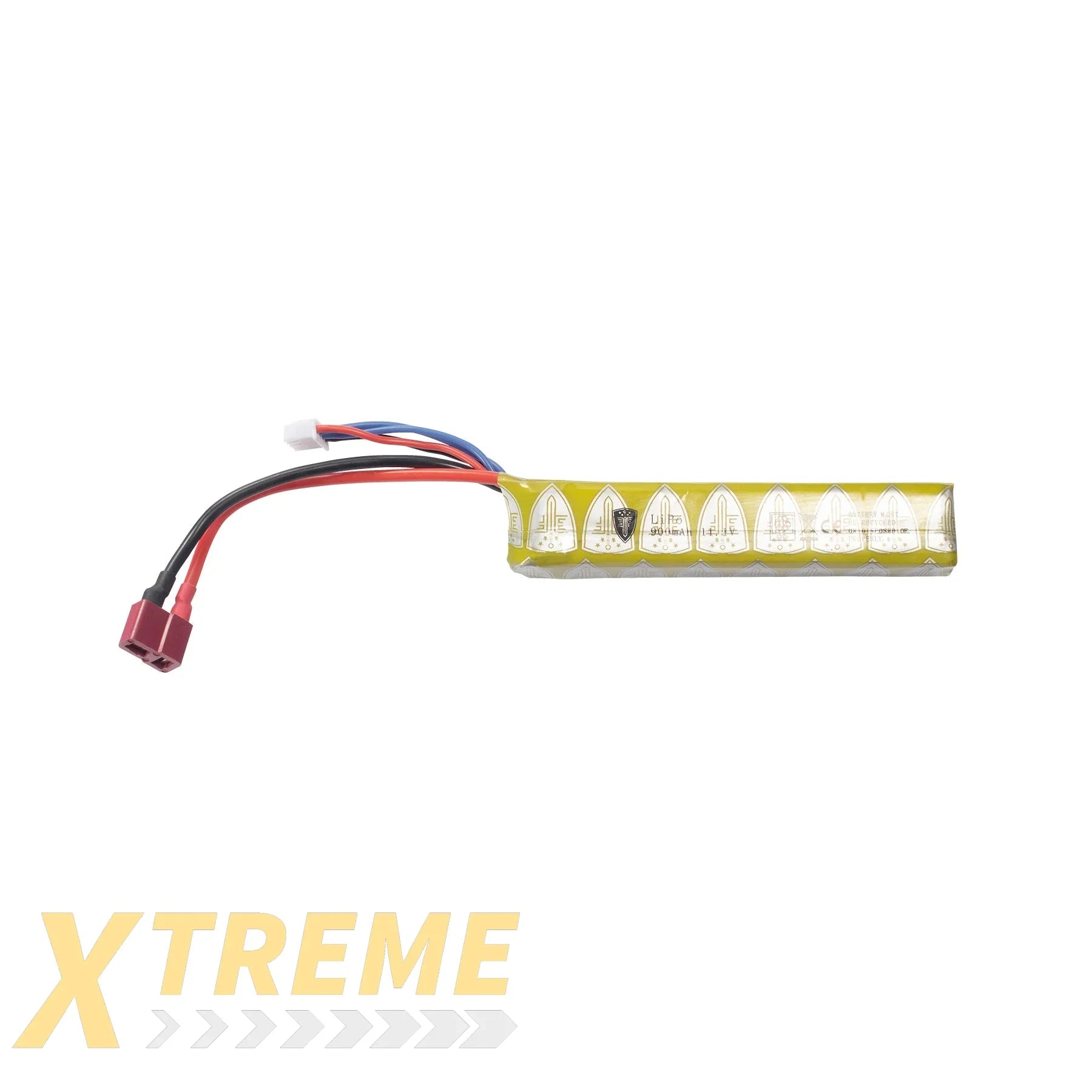 EF 111V LIPO 900 MAH 15C STICK BATTERY DEANS WIRED-FEMALE