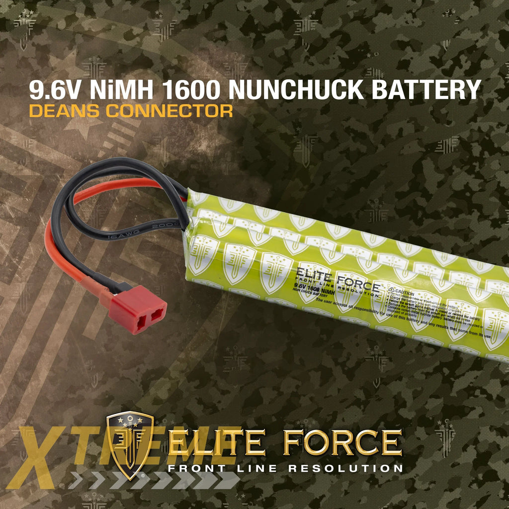 EF 9.6V NiMH 1600 mAh Nunchuck Battery (w/Deans Connector)
