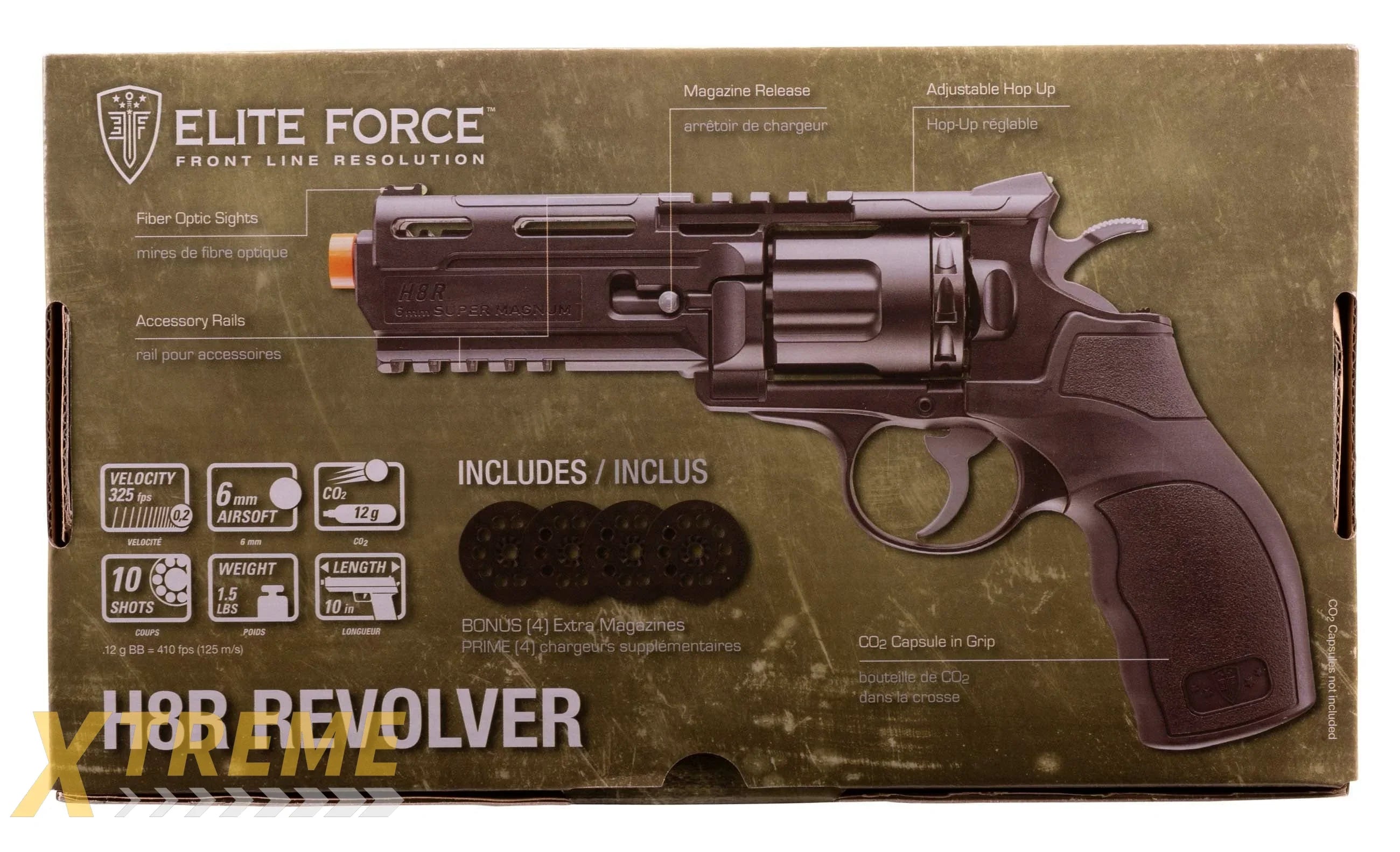 EF H8R Gen II Airsoft Pistol Revolver 6mm