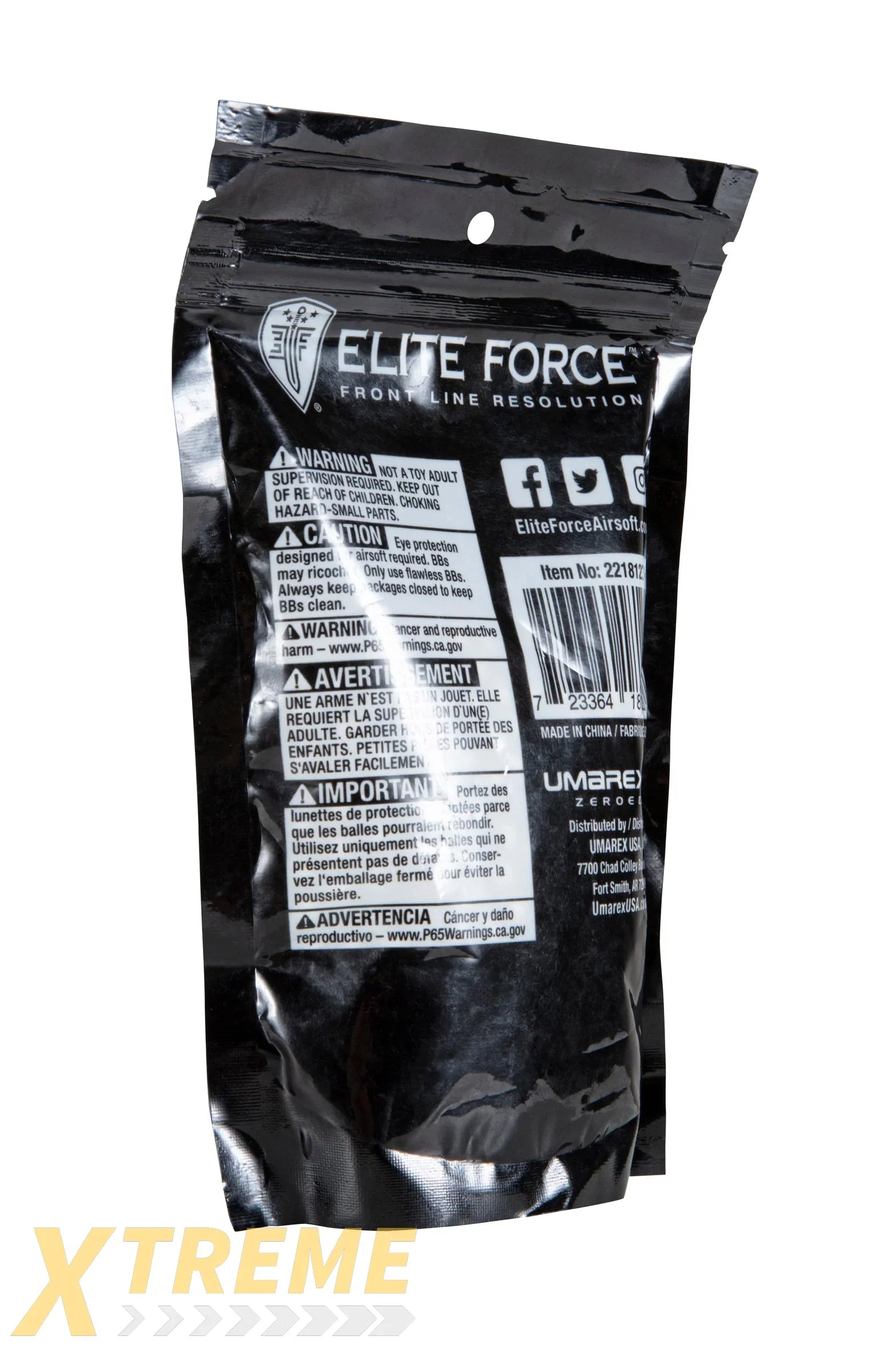 EF MILSIM HEAVY RESERVE BIO BB'S-40G-1000 CT-WHITE