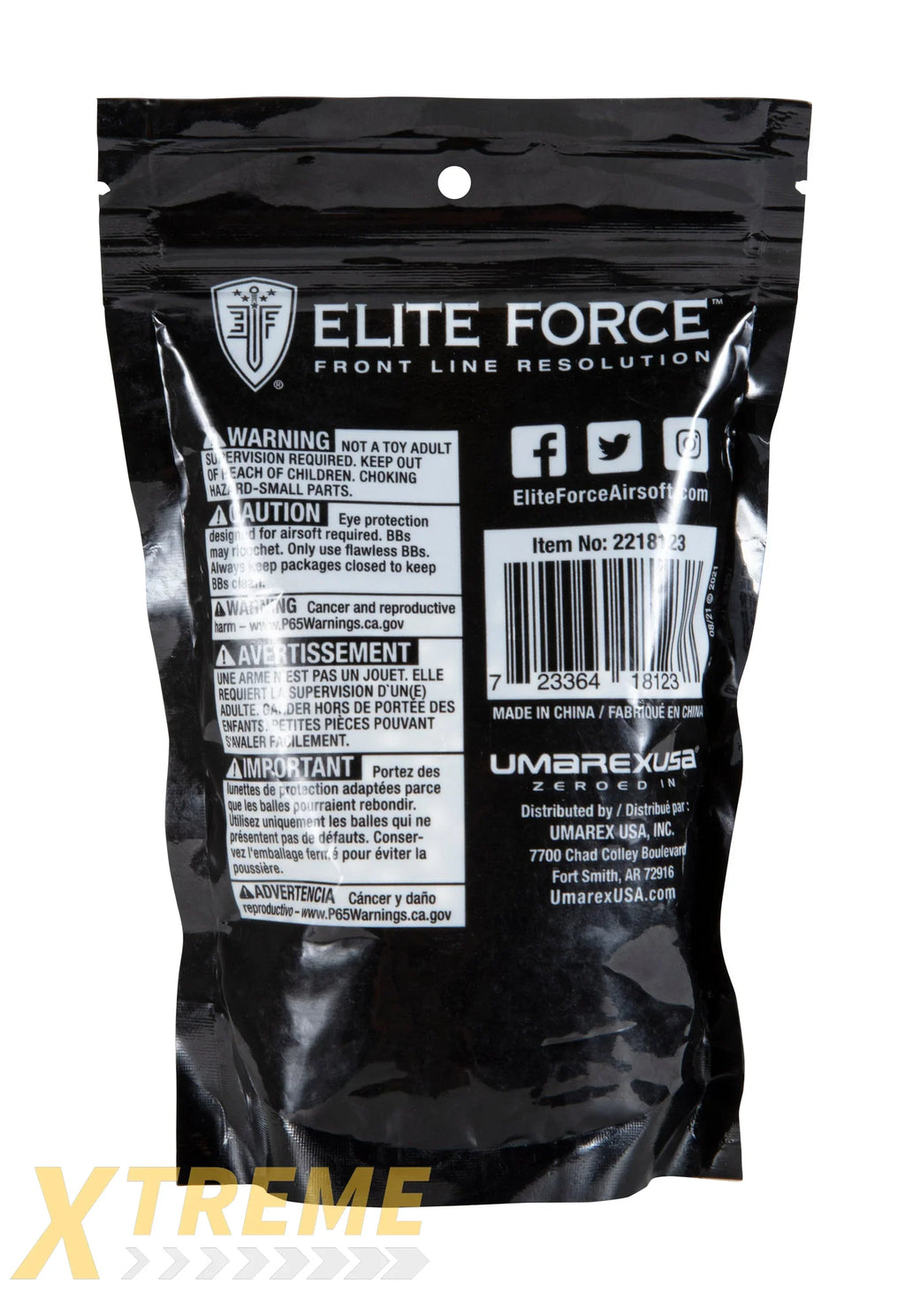 EF MILSIM HEAVY RESERVE BIO BB'S-40G-1000 CT-WHITE