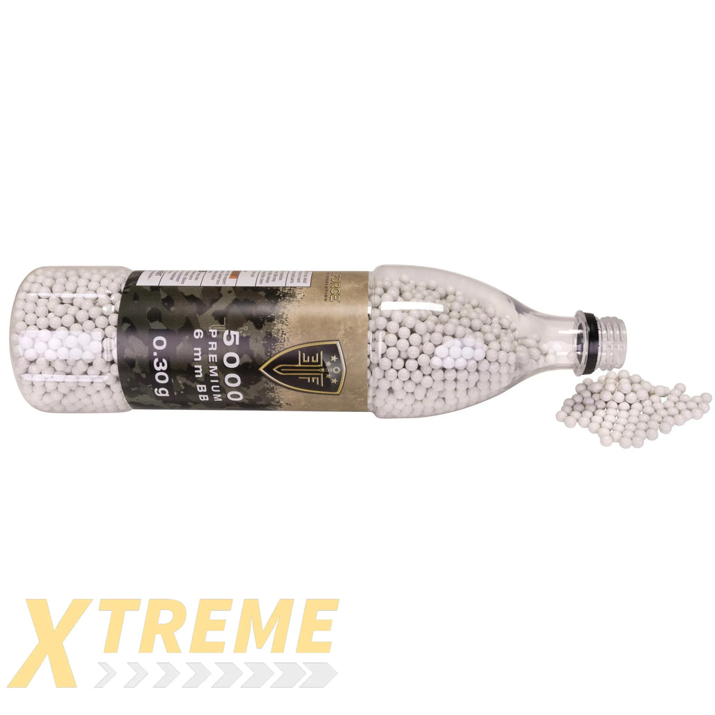 EF Premium Airsoft Ammo .30g White BBs 5000ct