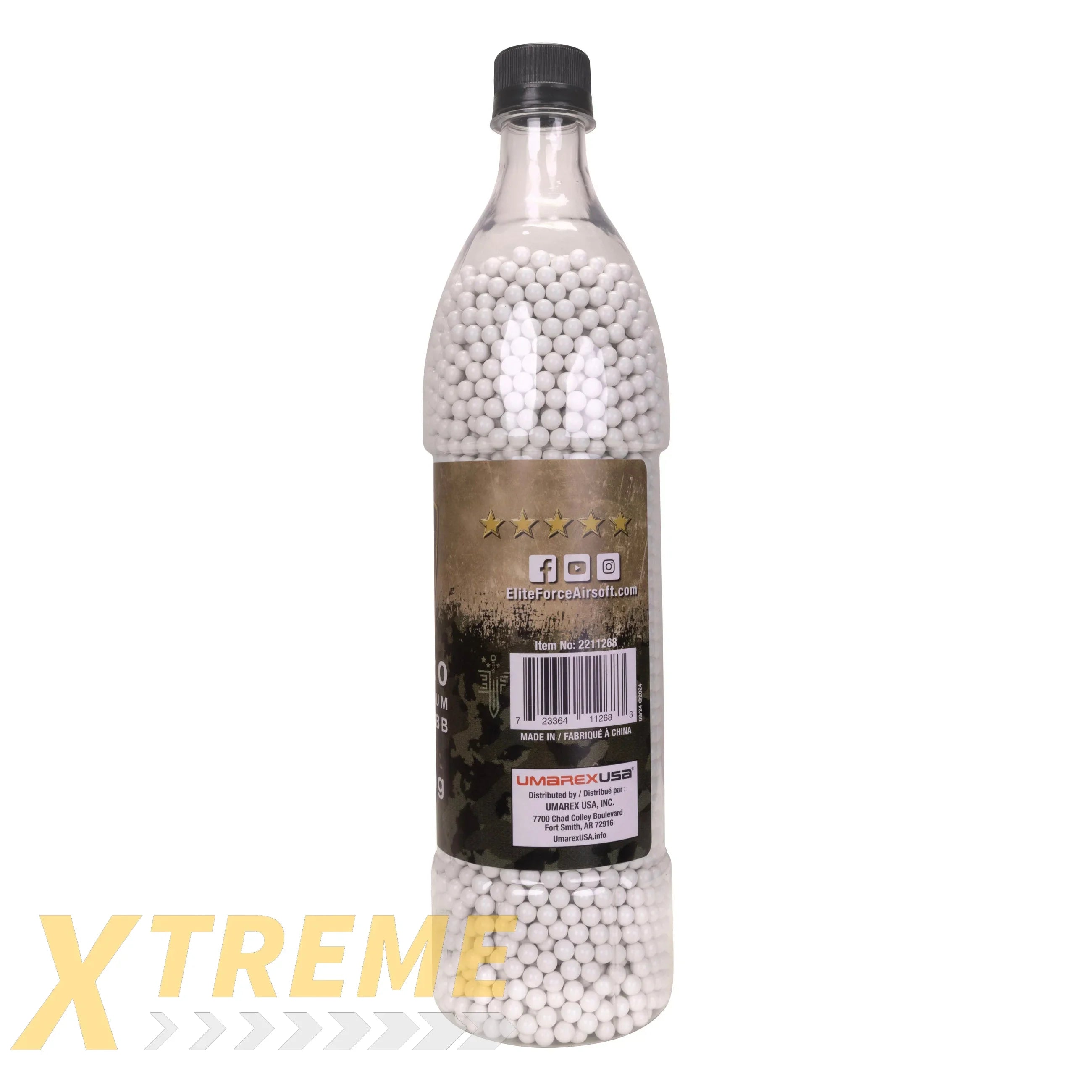 EF Premium Airsoft Ammo .30g White BBs 5000ct