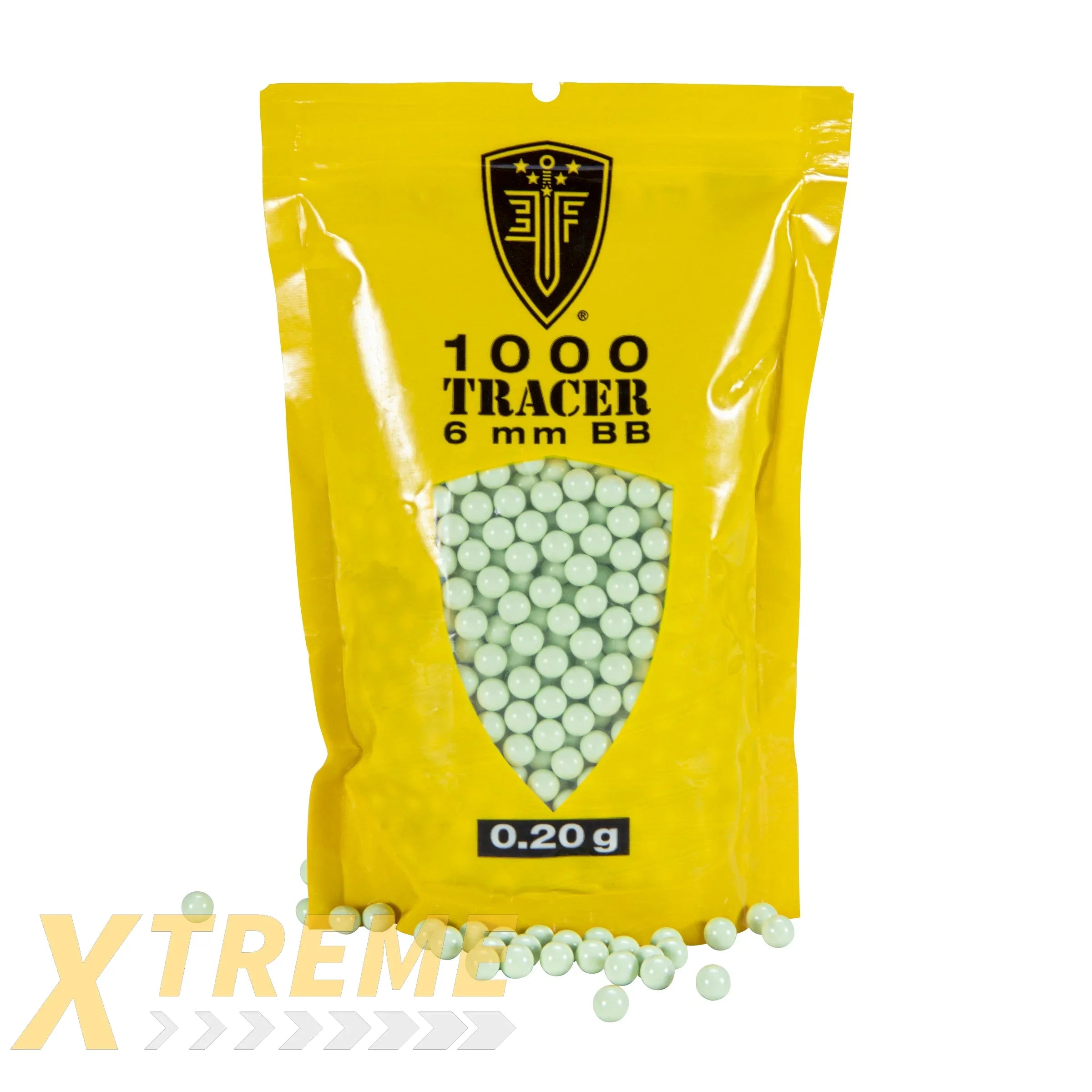 EF TRACER BB'S-20G-LIGHT GREEN-1000 CT