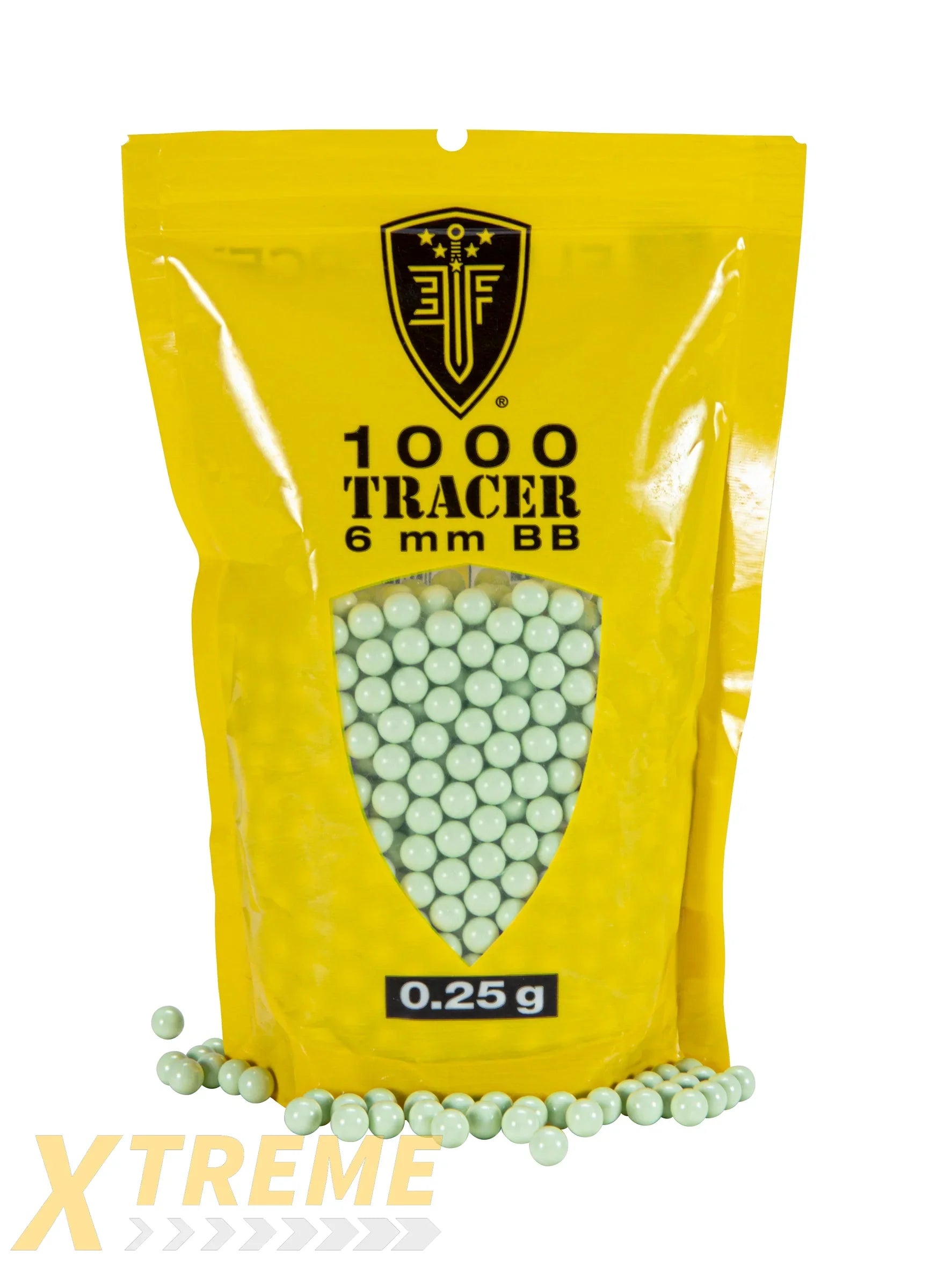 EF TRACER BB'S-25G-LIGHT GREEN-1000CT