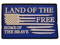 Land of the Free, Home of The Brave PVC Patch