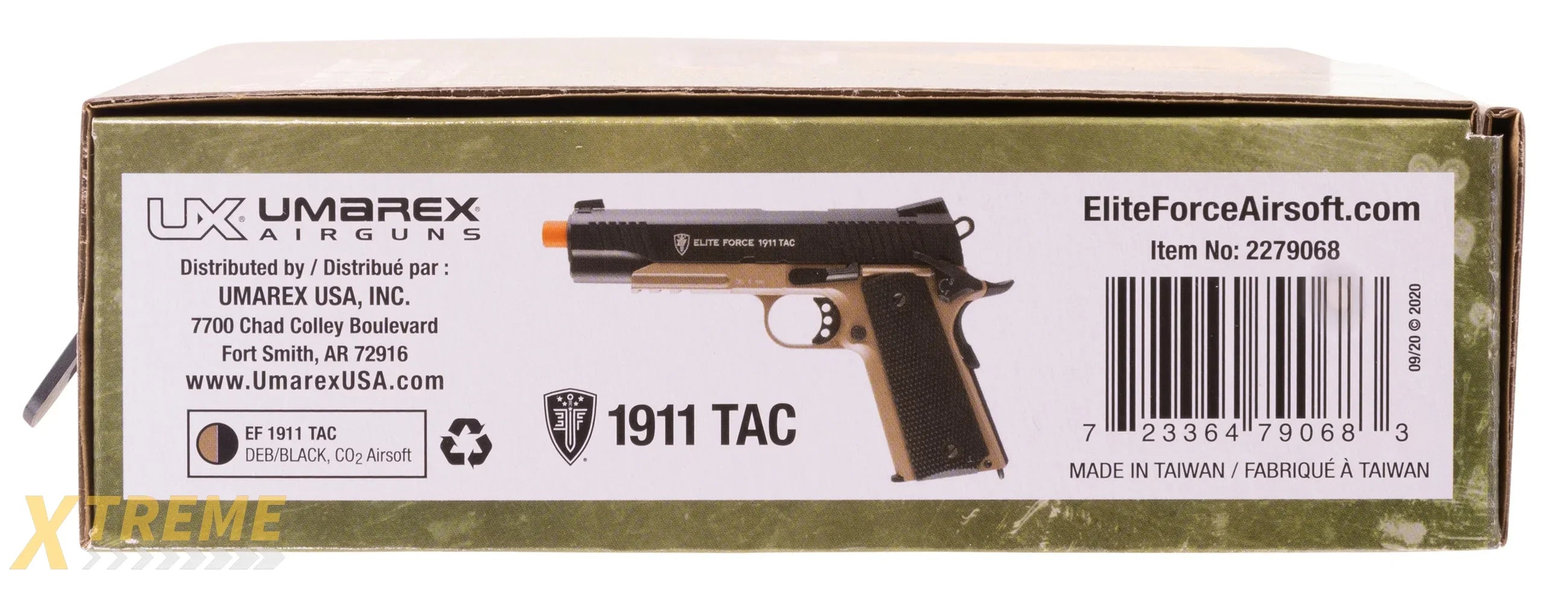 Elite Force 1911 TAC C02 Blowback- BLK(Gen3)