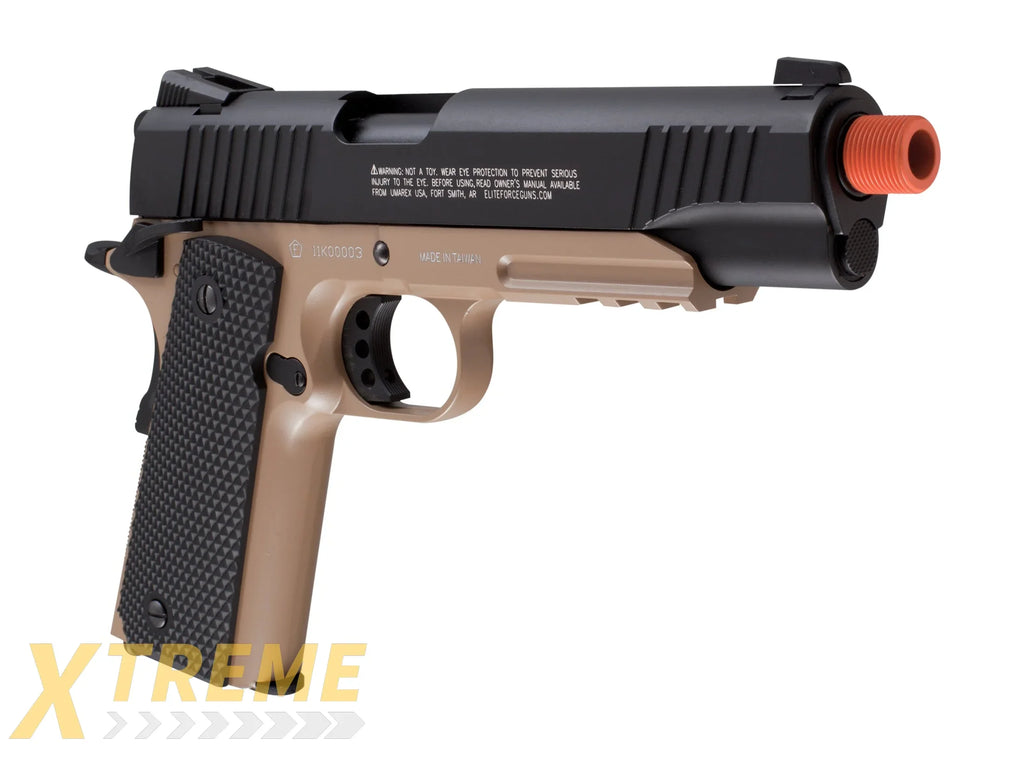 Elite Force 1911 TAC C02 Blowback- BLK(Gen3)