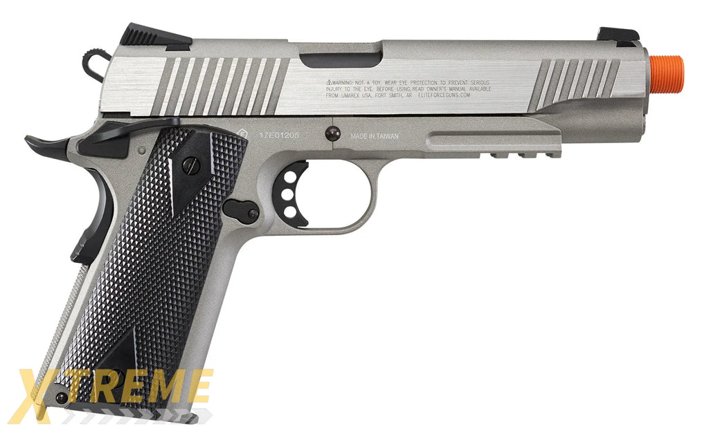 Elite Force 1911 TAC C02 Blowback-Stainless(Gen3)