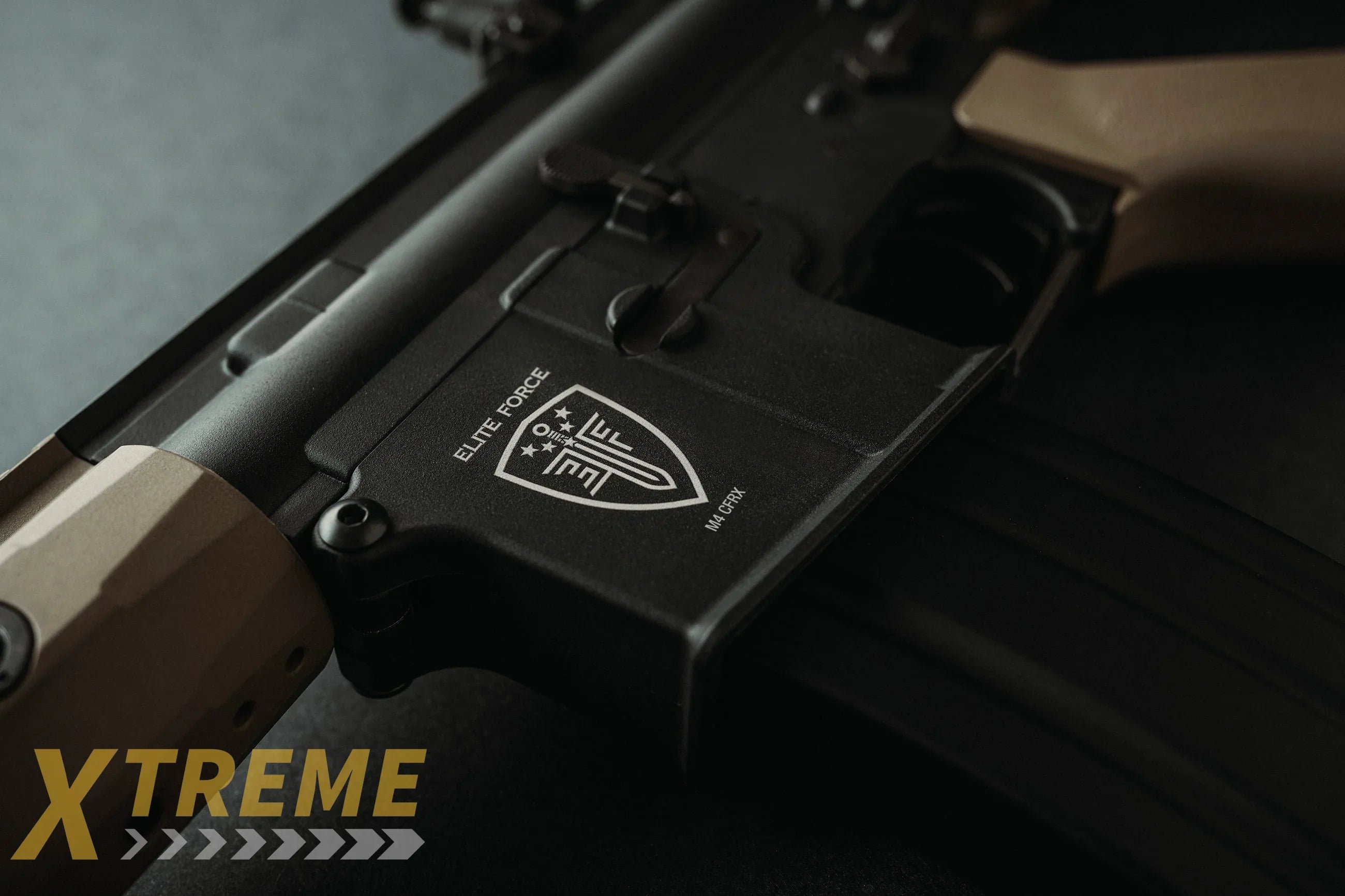 Elite Force M4 CFRX EyeTrace AEG Airsoft Rifle (Tan/Black)