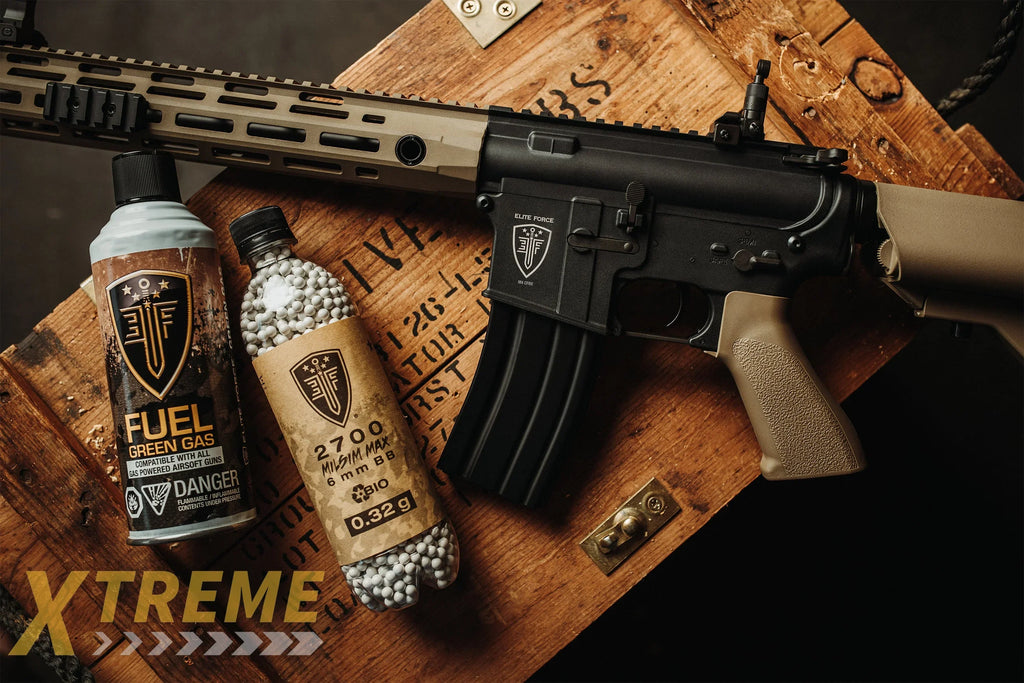 Elite Force M4 CFRX EyeTrace AEG Airsoft Rifle (Tan/Black)
