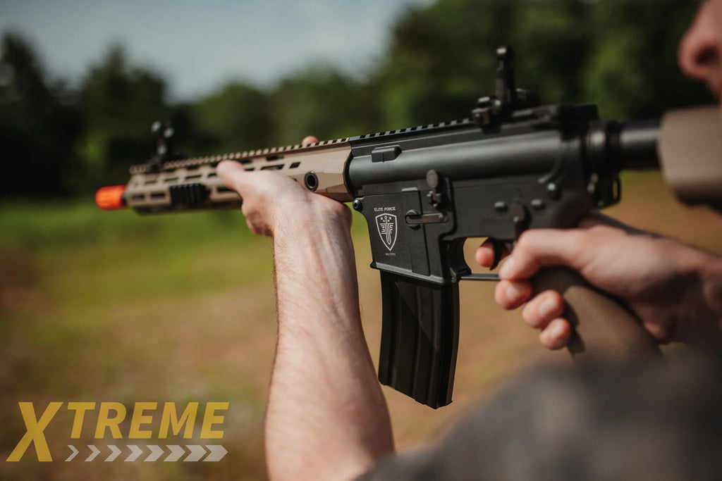 Elite Force M4 CFRX EyeTrace AEG Airsoft Rifle (Tan/Black)